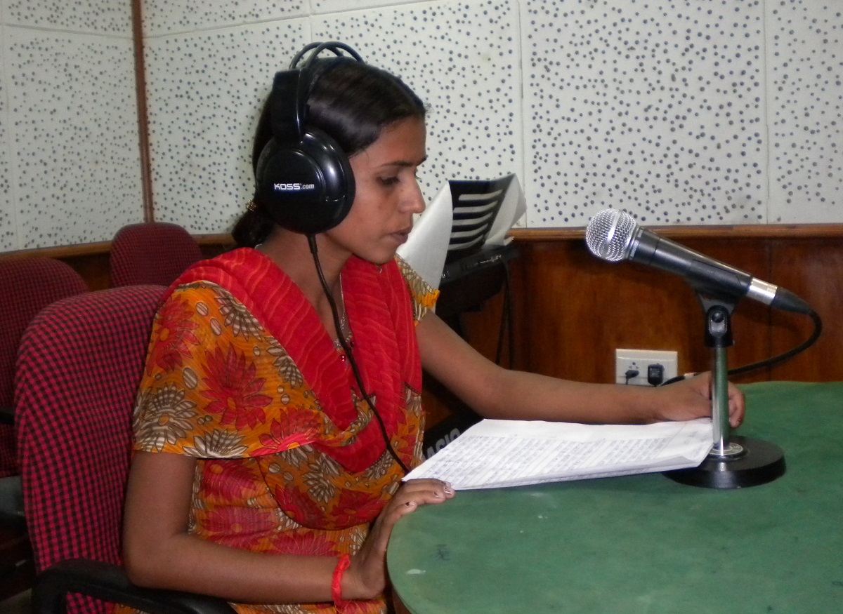 Village Women As Radio Jockeys