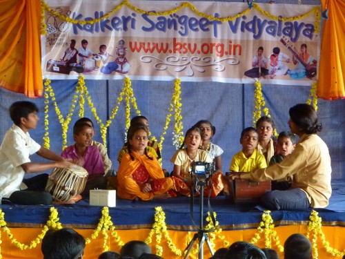 A performance by the students of KSV