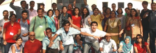 Some of the people involved with UnLtd India