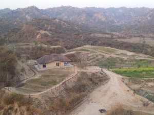 Aerial view of Prakriti Farms