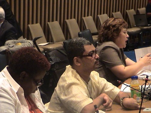 Nilesh Singit at a UN Conference