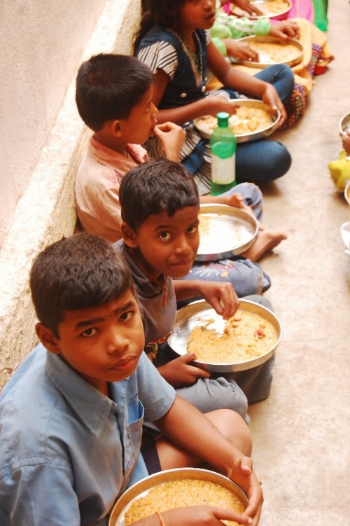 Many times, the mid-day meal is the only food the children get to eat in the entire day, and forms one of the biggest incentives for them to come to school. An example of a successful public-private partnership, the Akshaya Patra mid-day meal program has been able to achieve outstanding cost and delivery efficiency by employing innovative technology, superlative management skills and smart engineering.