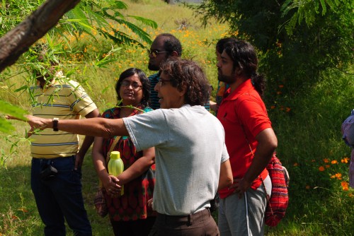 Dr Ram Kataria is always keen to meet visitors to the farm and share his story. He is currently also investing much energy into building a rural university to motivate changemakers.