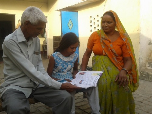 Pooja used to beg on the streets of Hisaba village in Uttar Pradesh's Baghpat district when Sunita Yadav from Hisaba village of Baghpat district, brought her to her home. Today, Sunita is a mother to this Class Five student.
