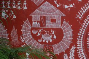 TBI Art & Culture: The Warlis - The painting is on the wall