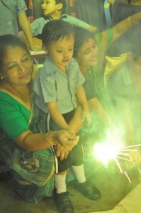 The students and teachers at Shishu Sarathi share a very strong bond, and it shows in the love and attention paid to the children