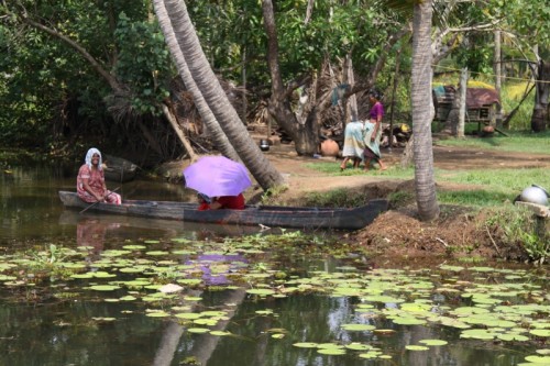 The waterways are used for all kind of commute - be it to the market, work, school or even your neighbour's house!