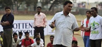 Vijay Barse, who founded Slum Soccer 12 years ago.