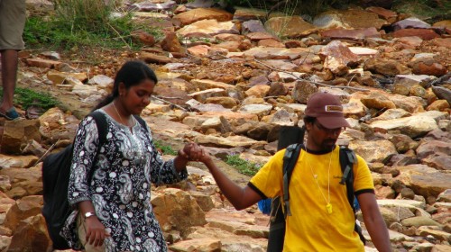 Thilak and Dhana have been part of social trekking groups in Chennai