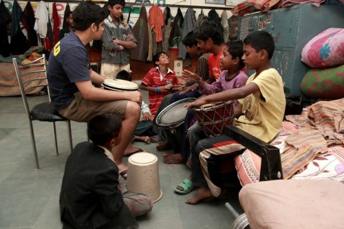 Music Basti provides at-risk children in India with the chance to experience the magic of music.