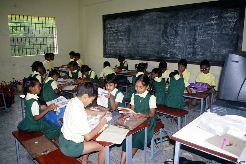 Sevalaya runs the Mahakavi Bharathiyar Higher Secondary School, where Computer education is part of lower classes too