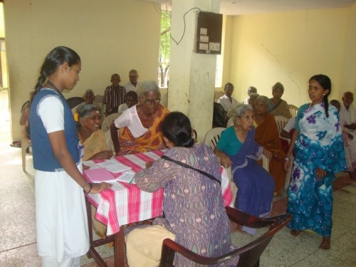 Medical camps conducted by Sevalaya help the residents as well as other villagers