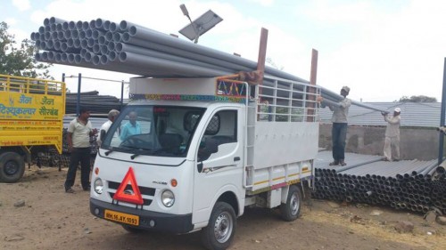 80 PVC pipes were provided by Nice Systems Ltd for installation at Vaghluj Village in Ashti Taluka, thus creating permanent solutions for water scarcity for the inhabitants of Vaghluj Village.