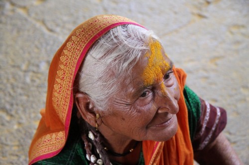 A warkari woman.