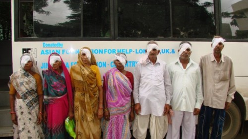 Cataract Operations are part of the eye care facilities provided to the rural populace. 