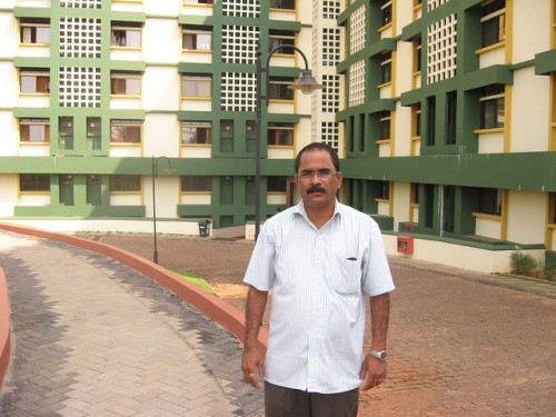 Narayan Bhatji, The Project Manager of the RWH effort at Yenepoya Medical College