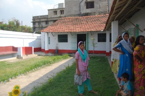 Patients awaiting their turn at the Samaritan Health Centre