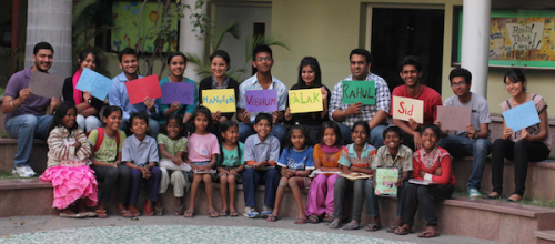 Yes, the children look happy and bright