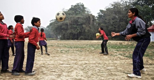 Football session- Teaching Heading