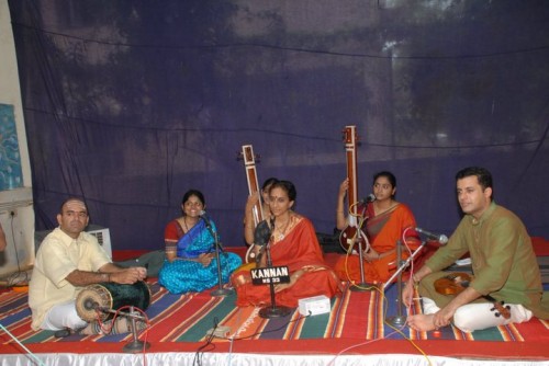 Bombay Jayashri in concert at V-Excel