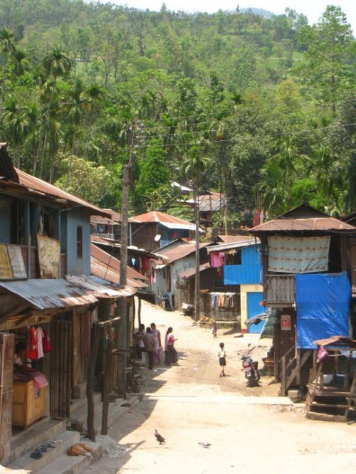 The main centre of the Totopara village in West Bengal