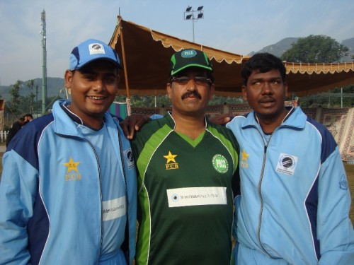 There is great camaraderie between the Indian and Pakistani Blind Cricket teams but it still gave them great satisfaction to beat the Pakistani team in the World Cup Finals!