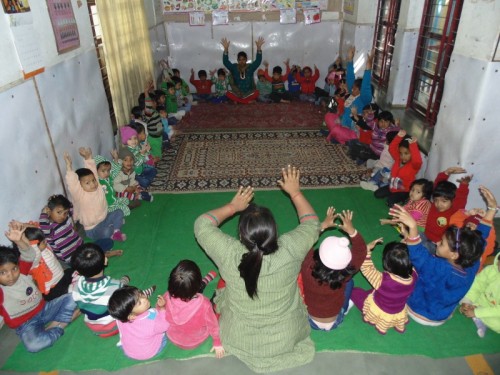 Day care facility for mentally challenged kids was established in 2002. 