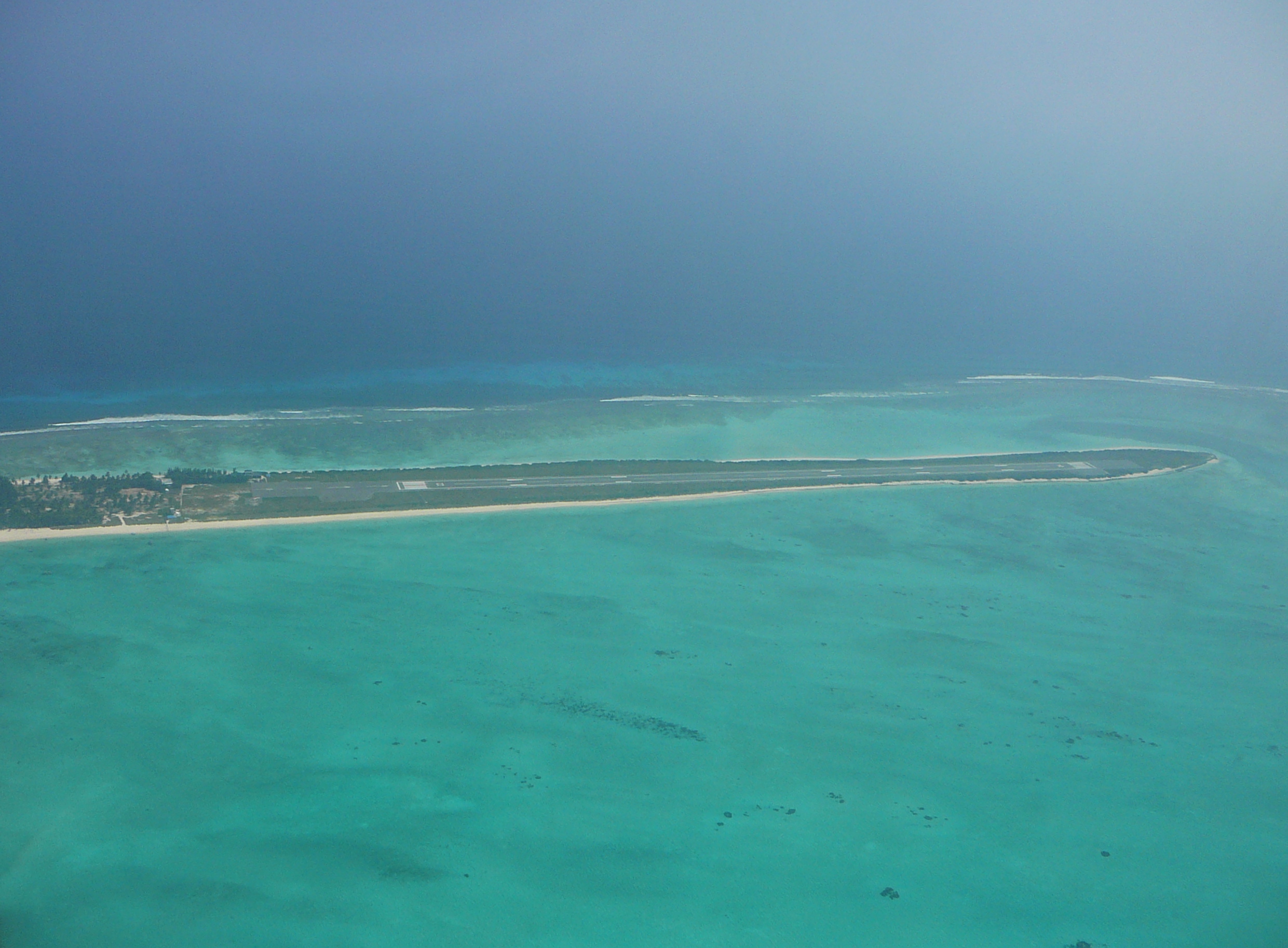 Breathtaking View Of The Agatti Airfield At Lakshadweep. BONUS: Watch A Plane Land On This Airstrip