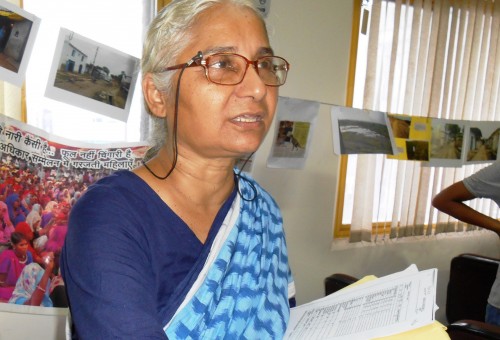 Draped in handloom, with grey, carelessly plaited hair, Medha Patkar is an indomitable advocate of the socialist cause.