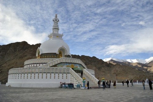 Shanti Stupa, Leh.