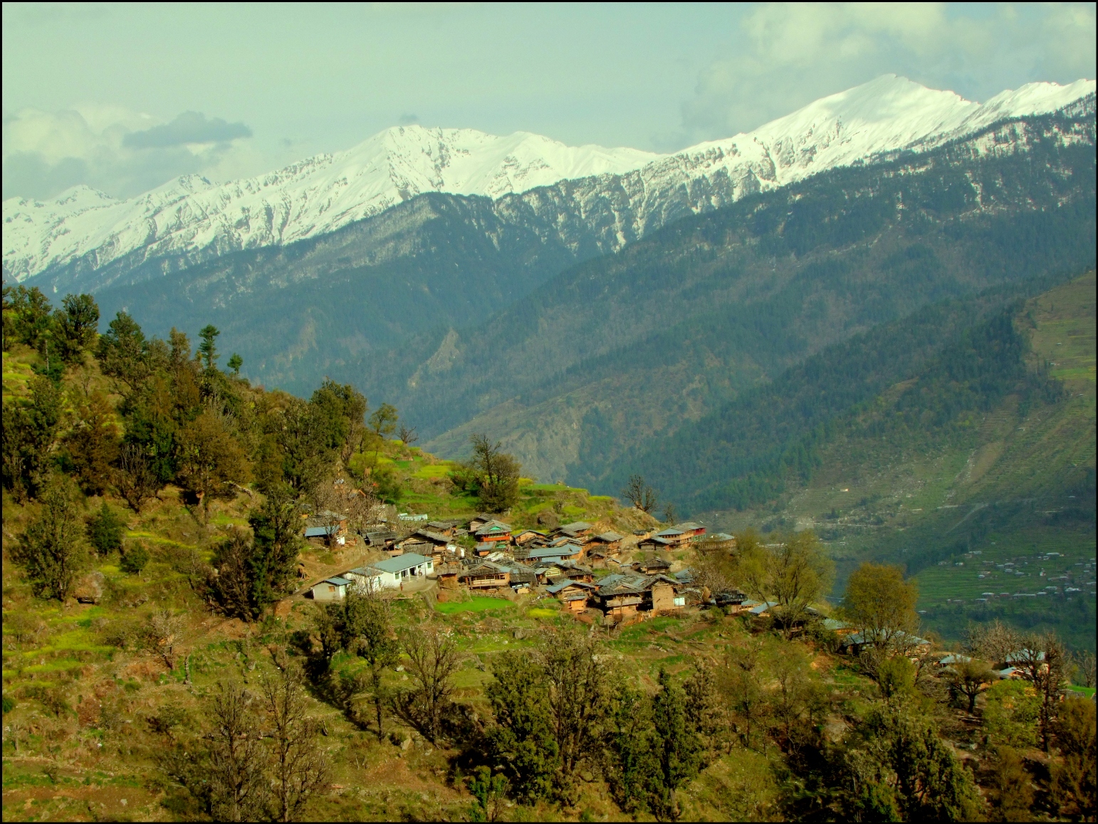 Kalap, a tranquil Himalayan village