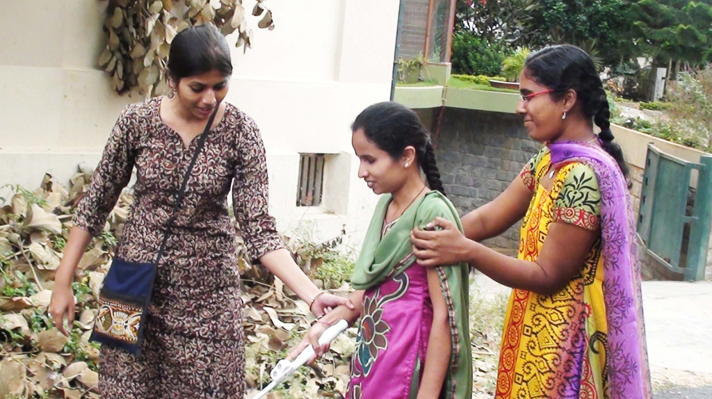 This connected white cane is a smart solution for the visually impaired