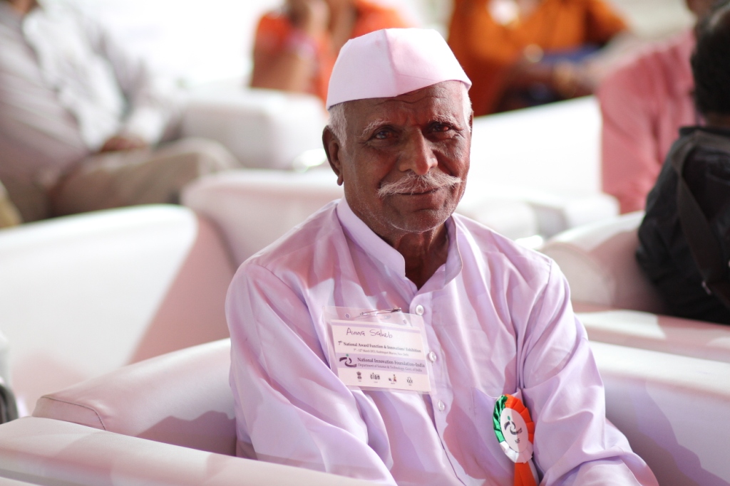82 year old Annasaheb Bhavu Udgavi 