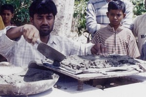 When He Could Not Afford To Repair His Roof, He Invented A Foot Operated Tile Making Machine!