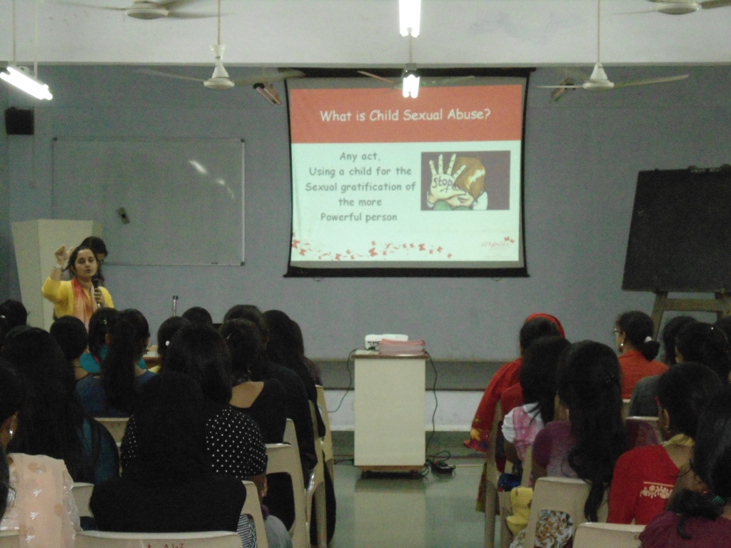 Arpan organizes regular awareness sessions at various places.