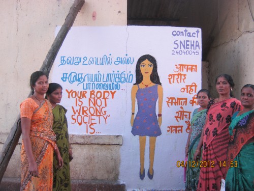 Wall paintings to spread awareness about the cause.