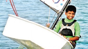 This 12 Year Old Boy Is The Youngest Sailor from India At The Asian Games