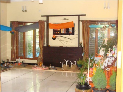 Golu set up at Namratha's house.