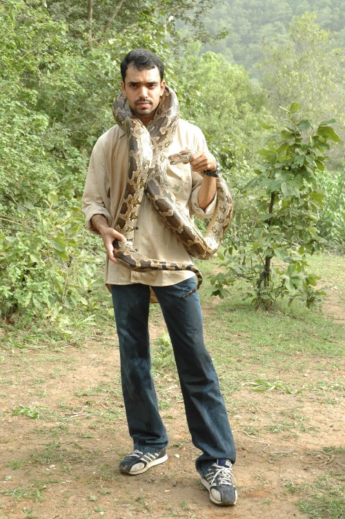 Sanjeev Gohil would bunk his maths classes in school to explore the nearby forest.