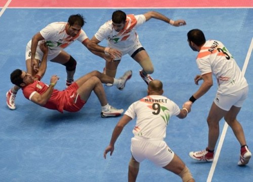 2014 Indian men Kabaddi team at Asian Games