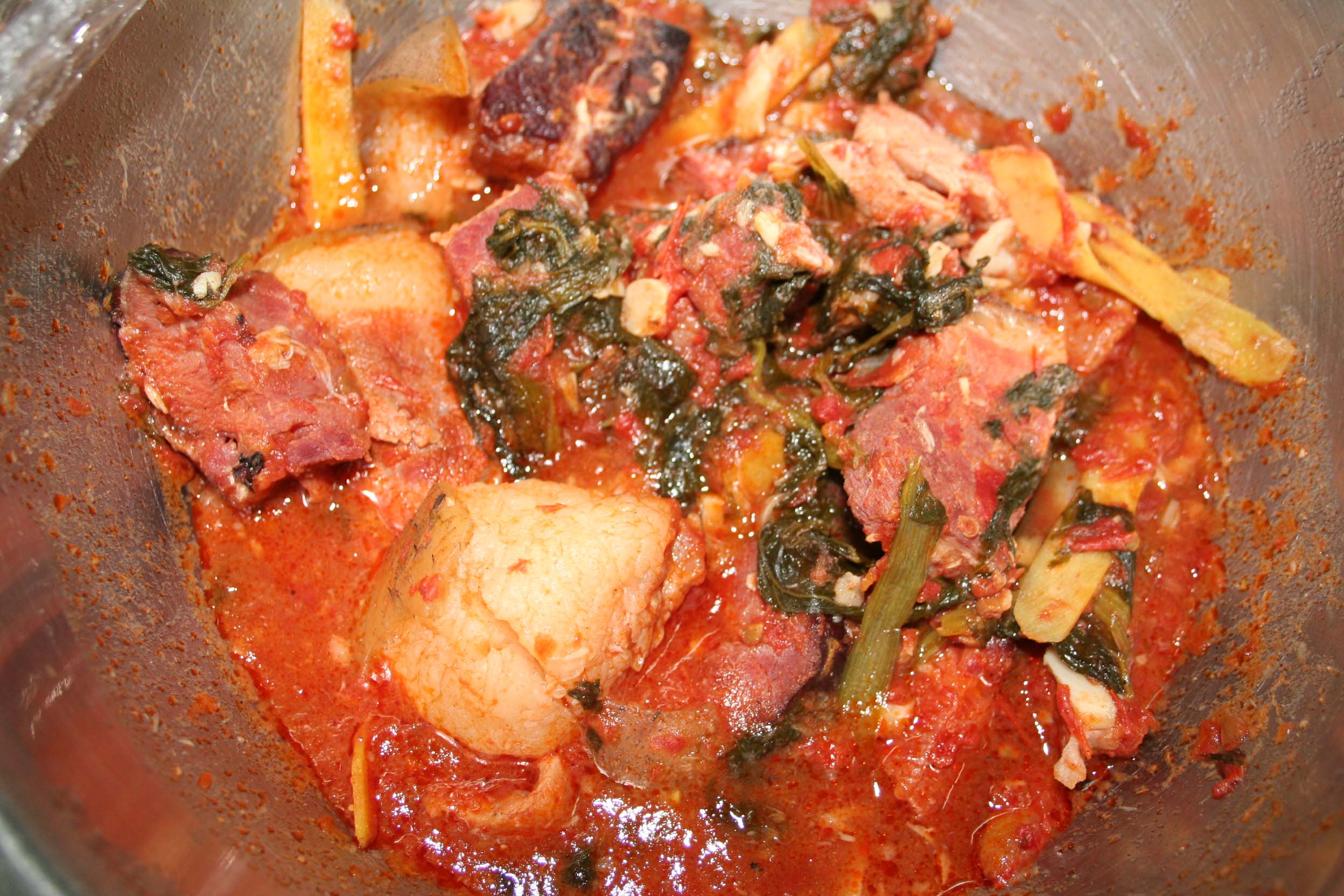  Gak Jan, a delectable pork curry, is a local Manipuri favourite during Christmas.