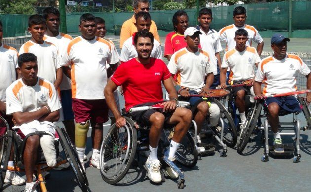 Sports as hope through wheelchair-Tennis