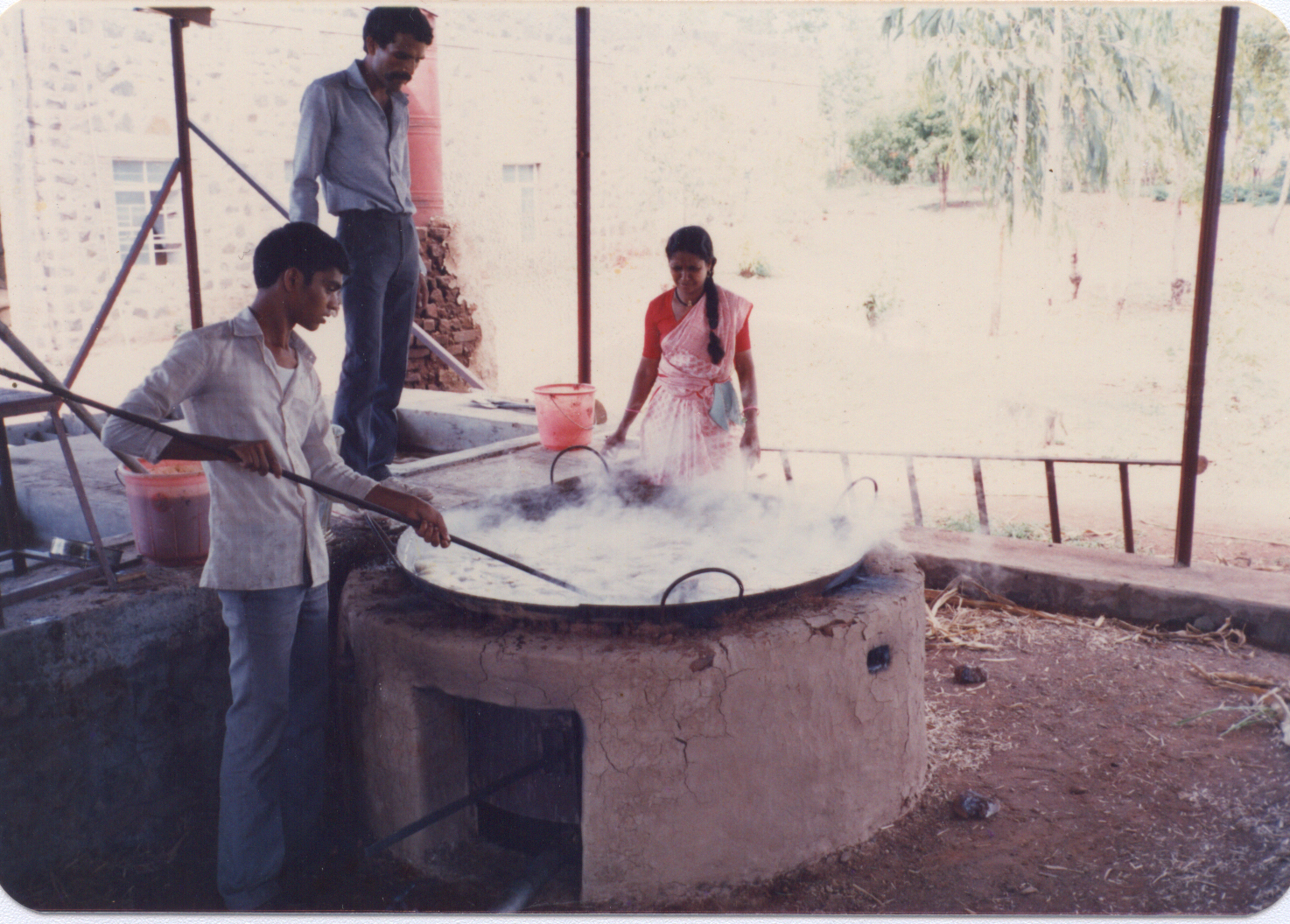 Here is how the syrup is produced.