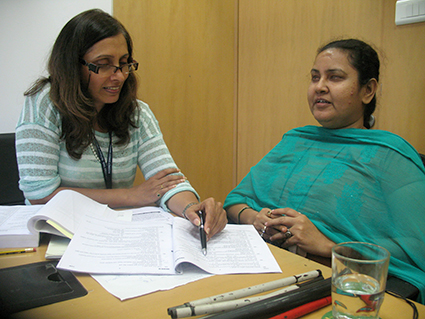Nivedita Desai (left) wanted to do something substantial for the community hence she founded ACT.