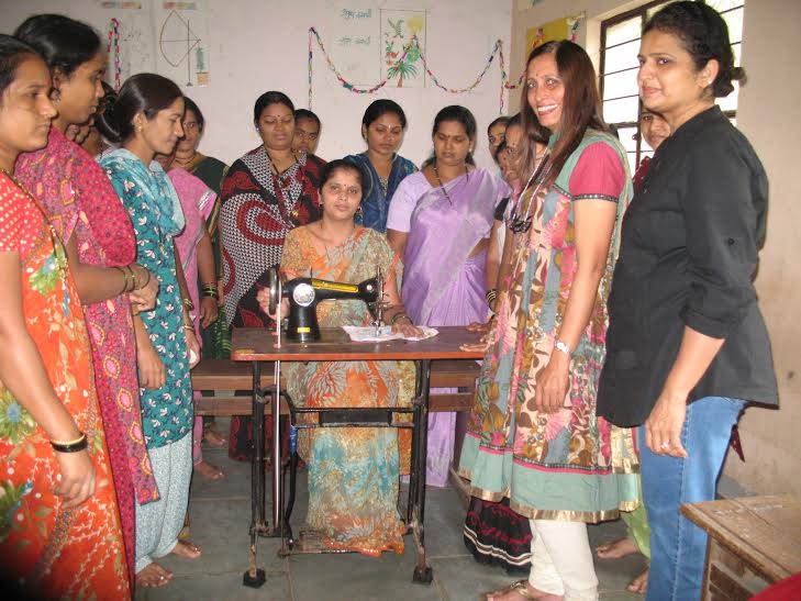 ACT also provided tailoring and beautician courses to the needy women.