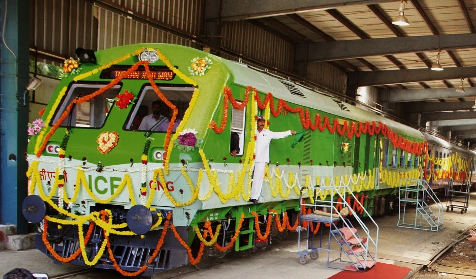 3 Cheers For The Launch Of India’s First CNG Powered Train