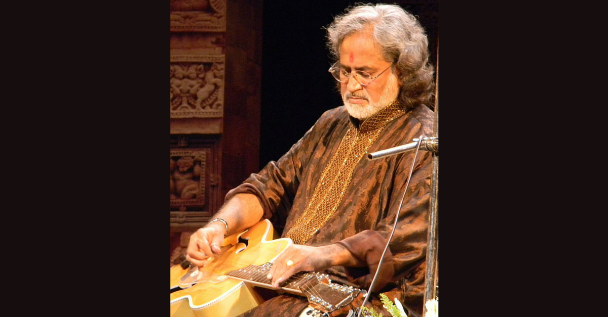 "Vishwa Mohan Bhatt 1" by Krupasindhu Muduli Licensed under CC BY-SA 3.0 via Wikimedia Commons - http://commons.wikimedia.org/wiki/File:Vishwa_Mohan_Bhatt_1.jpg#mediaviewer/File:Vishwa_Mohan_Bhatt_1.jpg