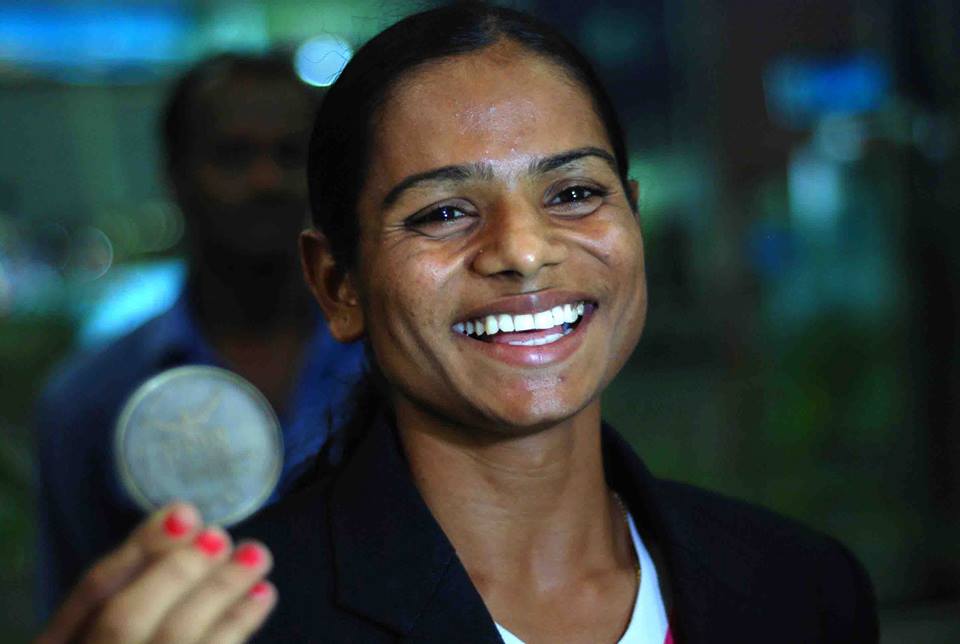 Dutee represents the unflinching and unbending spirit of a woman (Image Credit:  FairnessForDuteeChand Facebook page)