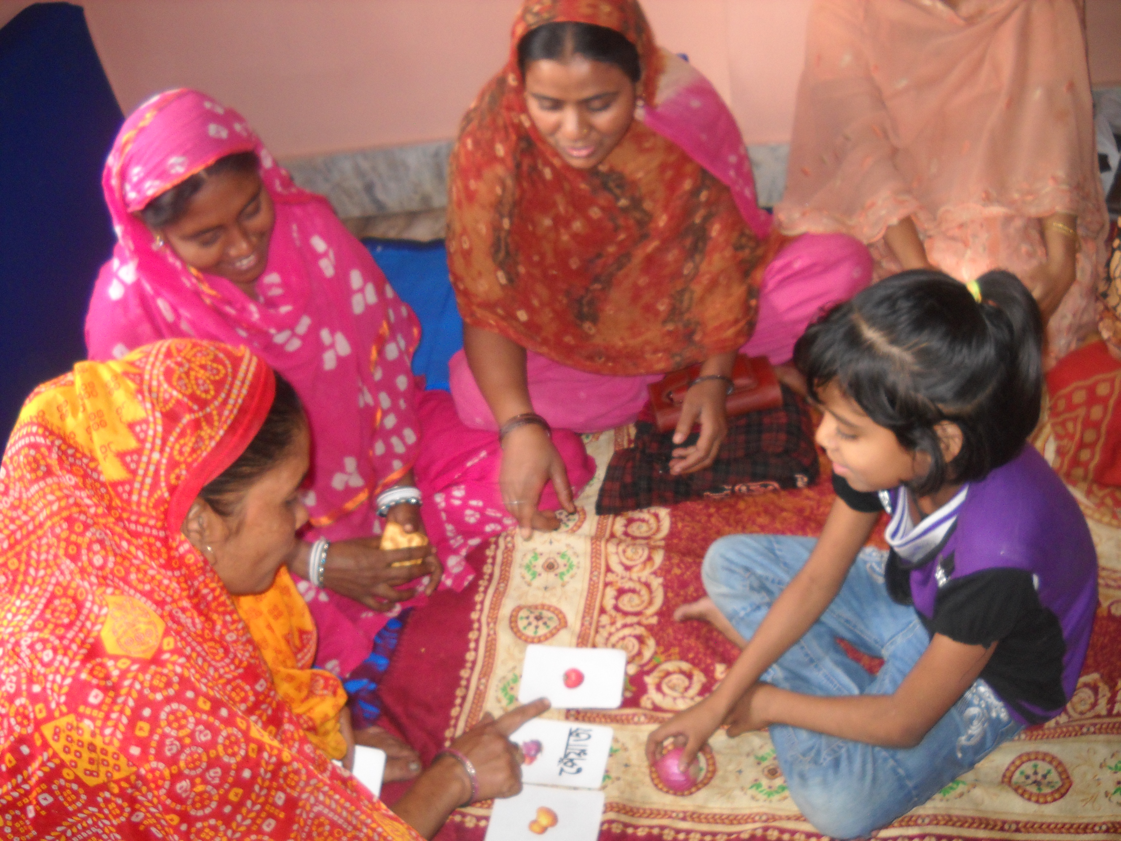 A Parents skills training session at VAANI's Sadhan centre, Kolkata.