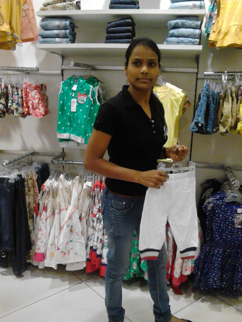 Candidate Kamla - Speech/Hearing impaired girl who has been hired by Max Stores in Jaipur